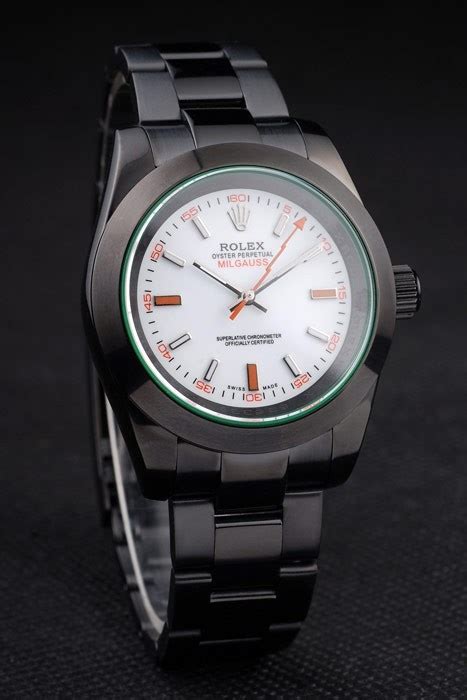 rolex milgauss pro hunter replica|rolex milgauss white face.